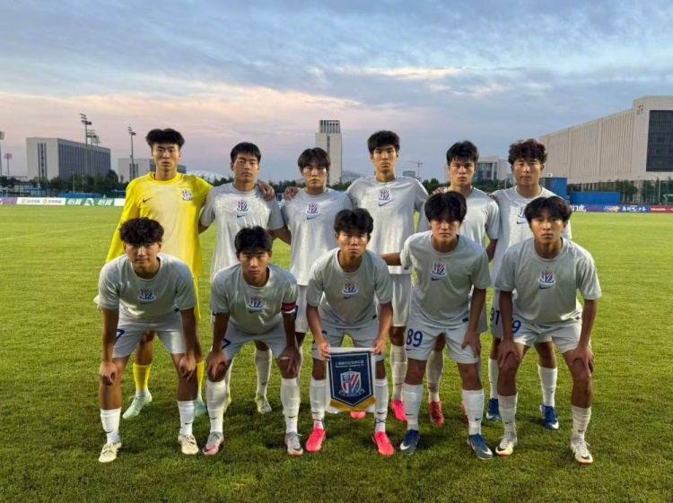 陈金铎小角度破门，申花U20客场2-1力克津门虎