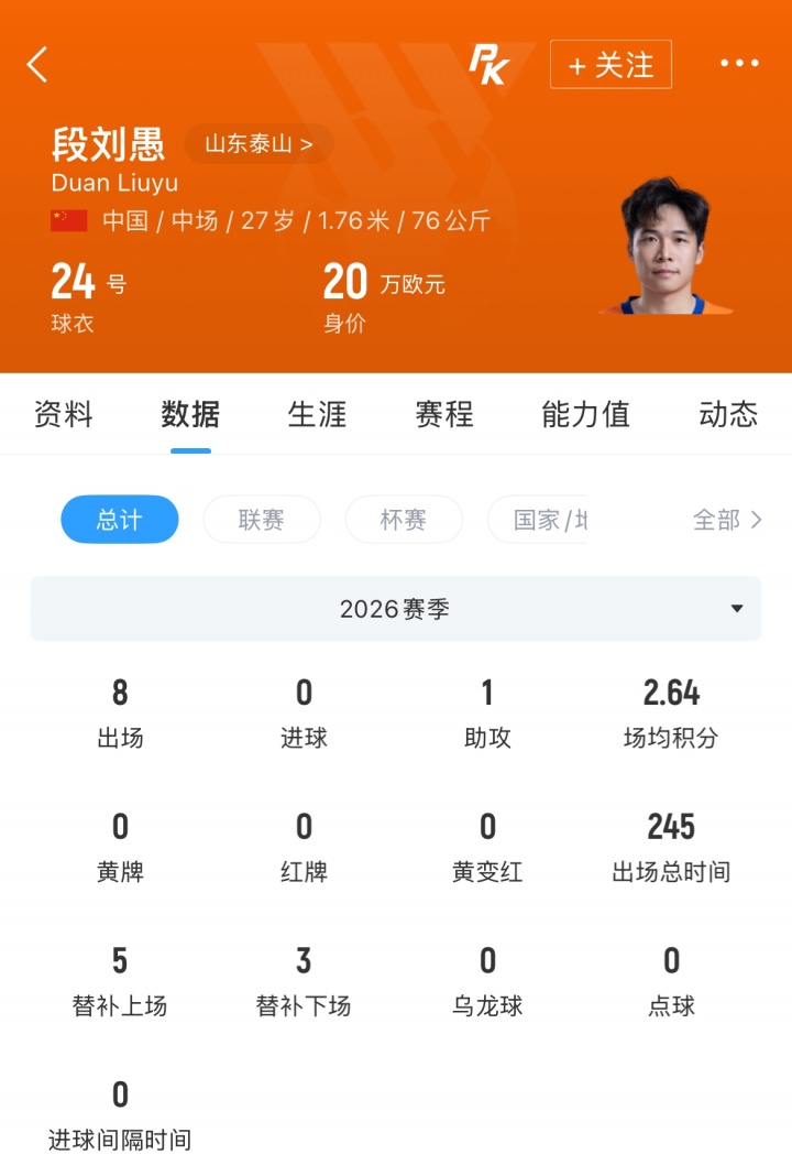 玉昆夏窗强攻泰山双核：李源一+段刘愚成目标