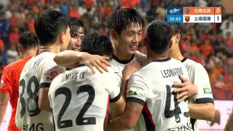 连追两球!玉昆2-2终结对海港三连败 18岁布尼亚明替补导演逆转