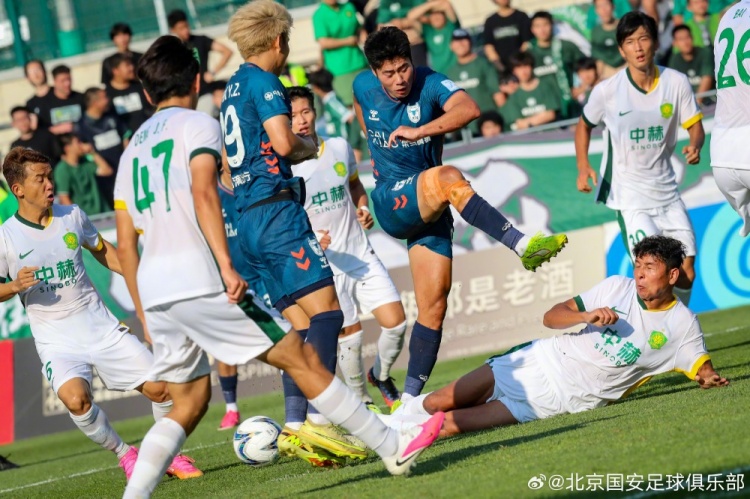 张玉宁传射贾非凡首球 国安客场2-1淘汰大连可为